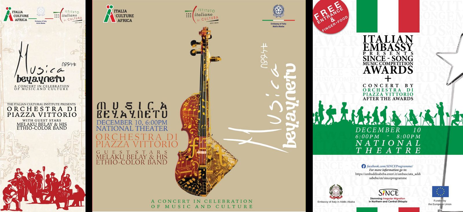Concert poster series