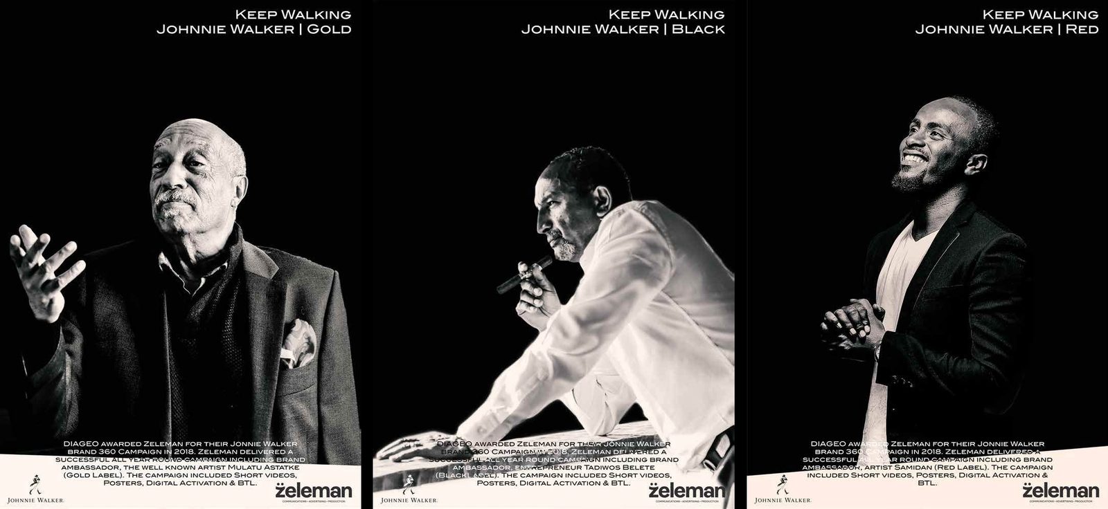 Johnnie Walker print key visual